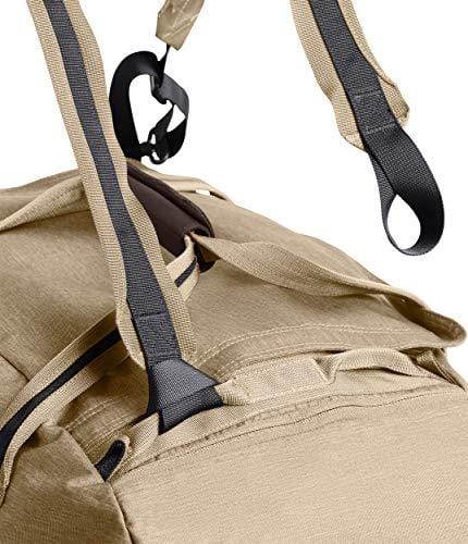 The North Face Unisex Berkeley Duffel ¿ Medium Kelp Tan Dark Heather/Asphalt Grey Light Heather One Size
