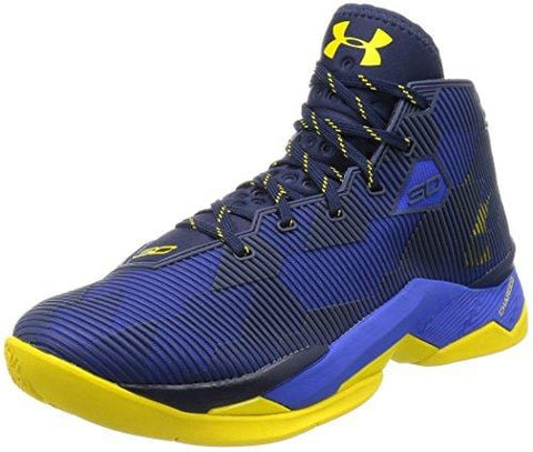 Under Armour Men's Curry 2.5 Basketball Shoes Team Royal/Midnight Navy/Taxi Size 8 M US