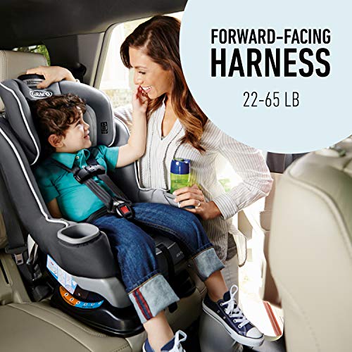 Graco Extend2Fit Convertible Car Seat | Ride Rear Facing Longer with Extend2Fit, Binx