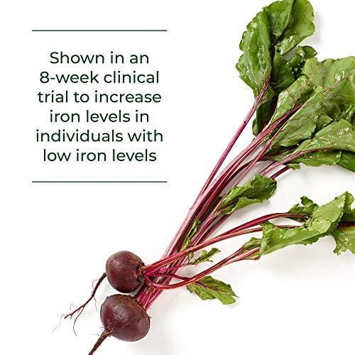 MegaFood, Blood Builder, Daily Iron Supplement and Multivitamin, Supports Energy and Red Blood Cell Production Without Nausea or Constipation, Gluten-Free, Vegan, 90 tablets (90 servings) (FFP)