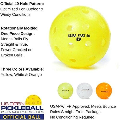Pickleball, Inc. Champion Graphite Paddle 2-Paddle Bundle (2 Champion Graphite Paddles, 1 Pickleball Duffle, 3 Indoor Jugs pickleballs, 3 Outdoor Dura Pickleballs) (Blue/Green) || Great Gift idea [product _type] Pickle-Ball - Ultra Pickleball - The Pickleball Paddle MegaStore