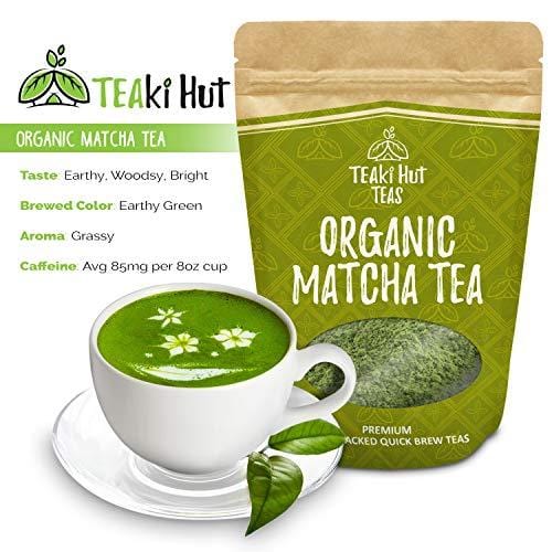 Organic Matcha Green Tea Powder Culinary Grade 2 oz (50 Servings) - Excellent Weight Loss Benefits - More Antioxidants than Green Tea Bags- Great for making Matcha Tea, smoothies or Lattes