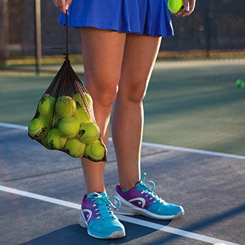 Gamma Bag of Pressureless Tennis Balls - Sturdy & Reuseable Mesh Bag with Drawstring for Easy Transport - Bag-O-Balls (12-Pack of Balls, Yellow) [product _type] Gamma Sports - Ultra Pickleball - The Pickleball Paddle MegaStore
