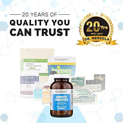 Dr. Mercola Complete Probiotics - 90 Day Supply - Probiotic Supplement - 70 Billion CFU - Acid & Bile Resistant - Promotes Digestive Health and Supports Immune System