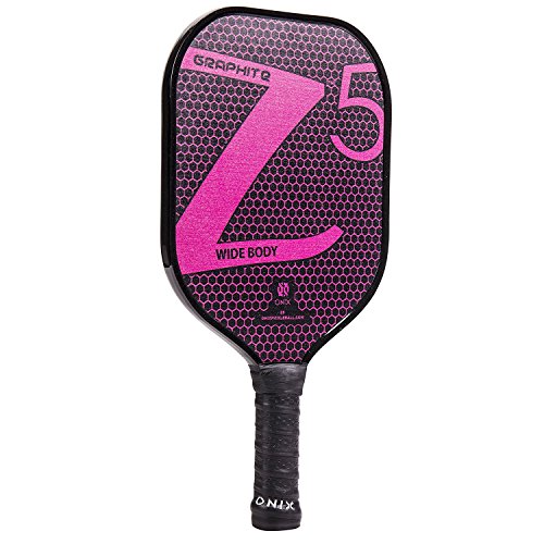 Onix Z5 Graphite Pickleball Paddle and Paddle Cover (Pink)
