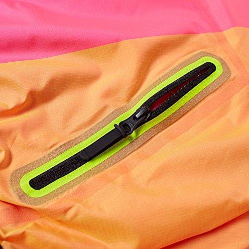 Nike (NikeLab X Kim Jones Windrunner Running Hyper Pink/Yellow/Orange Jacket (Small, Hyper Pink/Yellow/Orange)