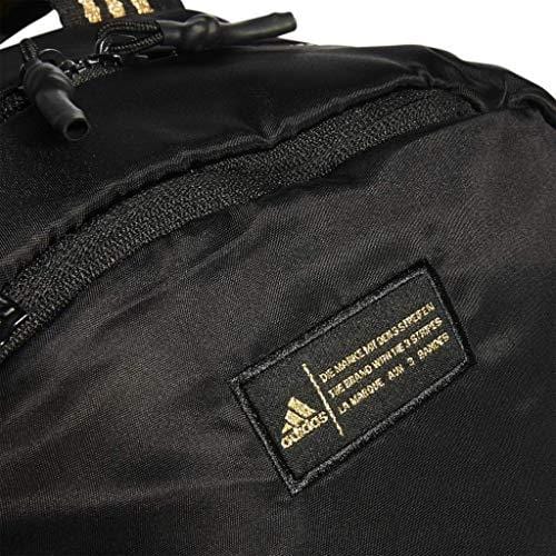 adidas VFA Backpack, Black/Gold Leurex, One Size