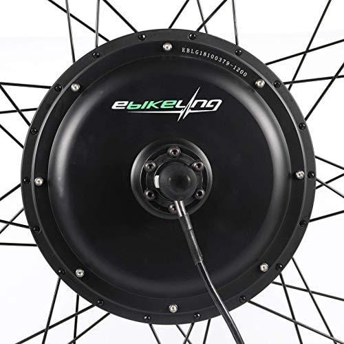 EBIKELING 48V 1200W 26" Fat Direct Drive Front Rear Waterproof Electric Bicycle Conversion Kit (Rear/LCD/Twist)