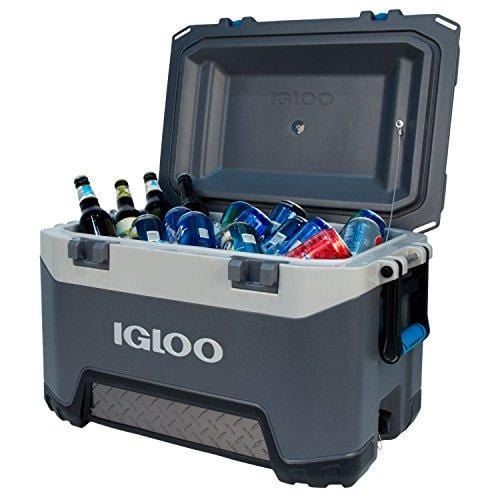 Igloo BMX 52 Quart Cooler - Carbonite Gray/Carbonite Blue