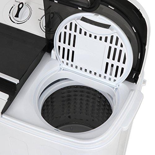 ZENY Portable Compact Mini Twin Tub Washing Machine 13lbs Capacity with Spin Dryer, Lightweight Small Laundry Washer for Apartments, Dorm Rooms,RV's