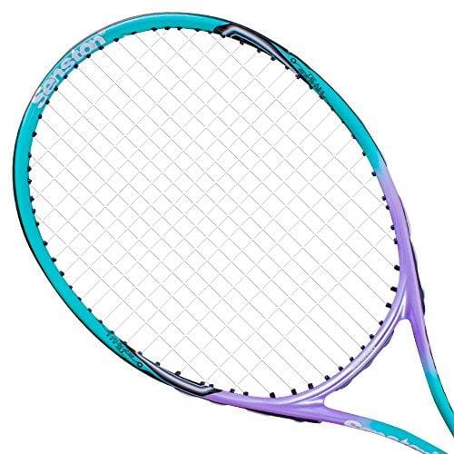 Senston 23" Junior Tennis Racket for Kids Children Boys Girls Tennis Racquet Blue with Racket Cover