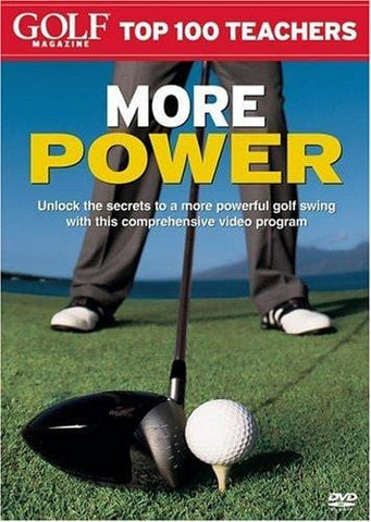 Golf Magazine Top 100 Teachers: More Power