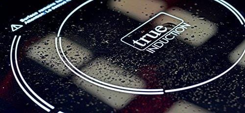 True Induction TI-2B Counter Inset Double Burner Induction Cooktop, 120V, Black