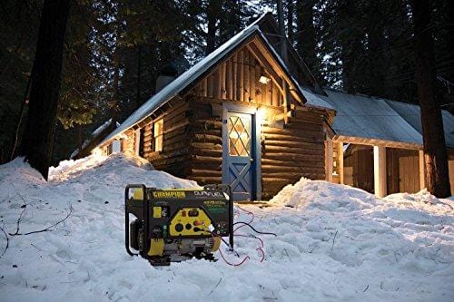 Champion 3500-Watt Dual Fuel RV Ready Portable Generator