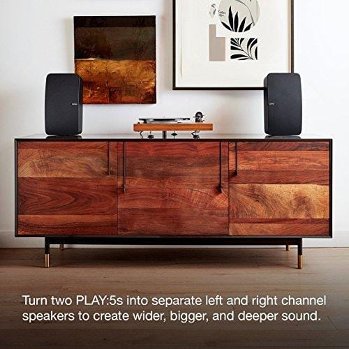 Play:5, the most powerful speaker for high-fidelity sound. (Black)