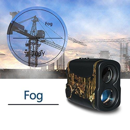 AOFAR Hunting Golf Range Finder-700 Yards 6X 25mm Waterproof Laser Rangefinder for Archery and Bow Hunting with Range Scan Fog and Speed Mode, Free Battery, Carrying Case
