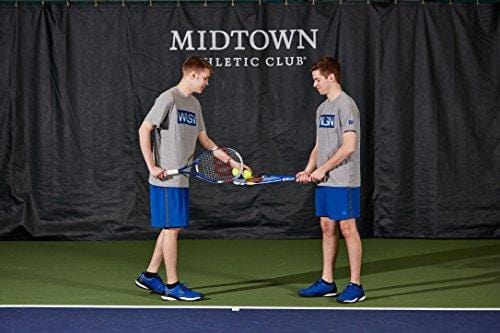 Wilson US Open Strung Tennis Racquet, 4 1/4-Inch, Blue/Gray