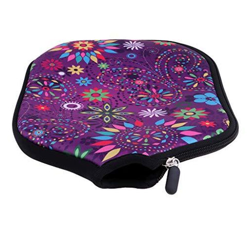 Homyl Lightweight Neoprene Single Pickleball Paddle Cover Holder Sleeve Case Protector A05