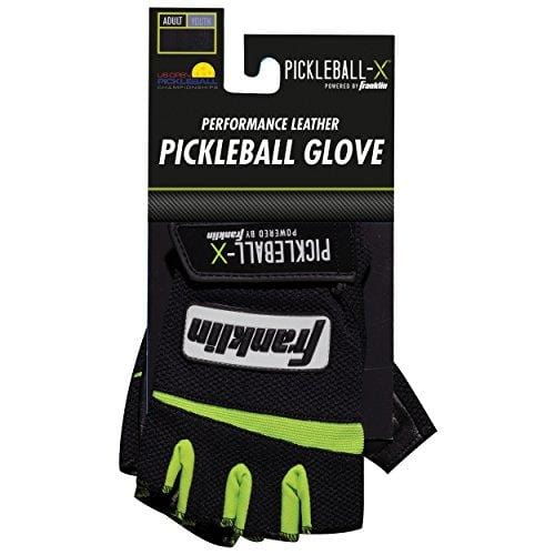 Franklin Sports Pickleball Gloves (Pair) - Men - Adult Medium - Black/Optic [product _type] Franklin Sports - Ultra Pickleball - The Pickleball Paddle MegaStore