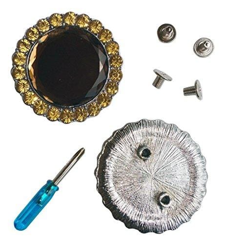 Telic Women ArchSupport Flipflops and LuxFeet Concho Jewelry Shoe … (8 M US Women / 7 M US Men, Beige)