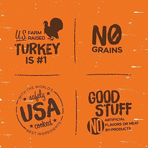 Rachael Ray Nutrish Turkey Bacon Grain Free Dog Treats, Hickory Smoked Turkey Bacon Recipe, 12 Oz.