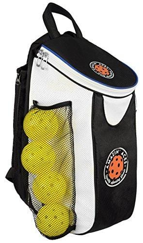 Amazin' Aces Premium Pickleball Backpack | Bag Features Pickleball Holder/Sleeve | Pack Fits Multiple Paddles | Convenient Pockets for Phone, Keys, Wallet | Padded Back & Straps for Added Comfort [product _type] Amazin' Aces - Ultra Pickleball - The Pickleball Paddle MegaStore