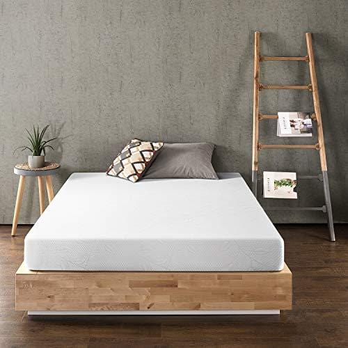 Best Price Mattress BPP-AFM-8SQ 8" Air Flow Memory Foam, Short Queen, White Mattress
