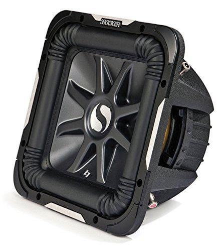 Kicker S12L7 Car Audio Solobaric L7 Square 12" Sub Dual 4 Ohm 1500W 11S12L74 Subwoofer L7S12
