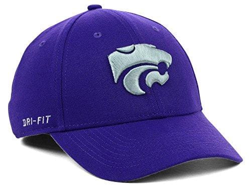 Nike Kansas State Wildcats NCAA Legacy91 Swoosh Flex Dri-Fit NKTS Fiesta Bowl Bound Cap HAT