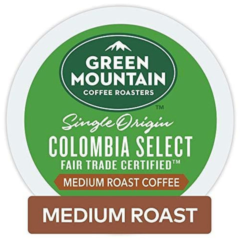 Green Mountain Coffee Roasters Colombian Fair Trade Select Keurig Single-Serve K-Cup Pods, Medium Roast Coffee, 12 Count (Pack Of 6) ( Pack May Vary )