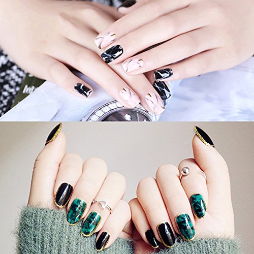 Vrenmol 2 Colors Blossom Gel Polish Soak Off UV LED White Clear Magic Blooming Gel Beautiful Flower Nail Art 0.27 fl.oz.