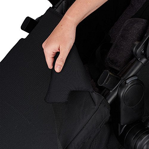 Evenflo Pivot Modular Travel System, Lightweight Baby Stroller, Sleek & Versatile, Easy Infant Car Seat Transfer, Oversized Storage Basket, Blanket Boot, Travel Stroller, 3-Panel Canopy, Sandstone Tan