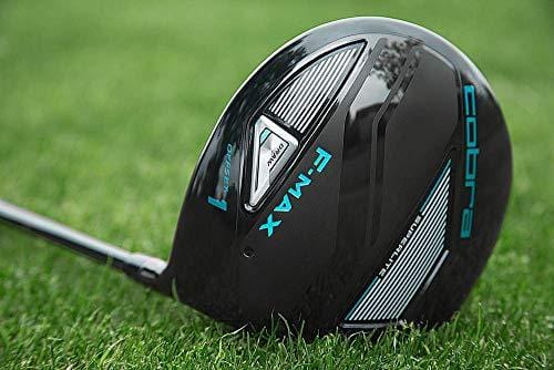 Cobra Golf 2019 F-Max Superlite Offset Driver Black-Lexi Blue (Women's, Right Hand, Graphite, Ladies Flex, 15.0)