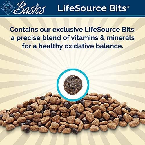 Blue Buffalo Basics Limited Ingredient Diet, Grain Free Natural Adult Dry Dog Food, Turkey & Potato 24-lb