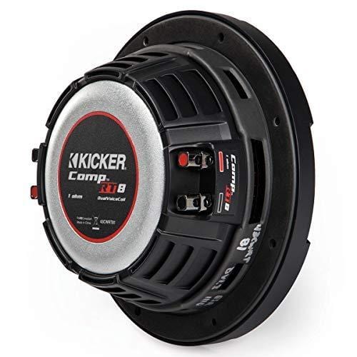 Kicker CompRT 8" 1-Ohm Subwoofer
