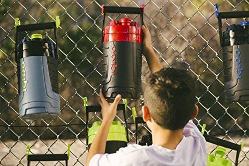 Igloo 1/2 Gallon Insulated Hydration Jug, Black/Red Heat, 64 oz [product _type] Igloo - Ultra Pickleball - The Pickleball Paddle MegaStore