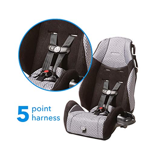Cosco - Highback 2-in-1 Booster Car Seat - 5-Point Harness or Belt-positioning - Machine Washable Fabric, Hawthorne