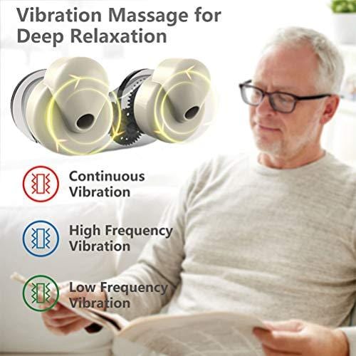 sticro Shoulder Massage Heating Pad, 3 Vibration & Temperature Setting, Low Voltage Heated Brace Wrap for Dislocated/Frozen Shoulder, Arthritis, Rotator Cuff Bursitis Pain Relief Hot Therapy