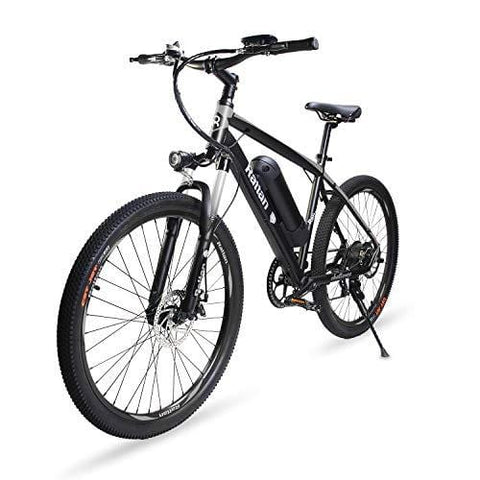 Rattan 26 inch Aluminum Electric Mountain Bike Shimano 7 Speed E-Bike 36V 10.4Ah Lithium Battery 350W Electric Bicycle 26 inch Adult Assisted E-Bike