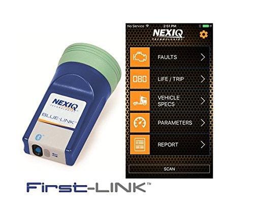 Nexiq Blue Link Mini Blueooth Apple iOS Andoid Heavy Truck Code Reader Reports