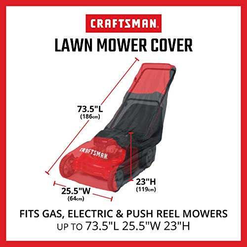 Craftsman Walk Behind Lawn Mower Cover
