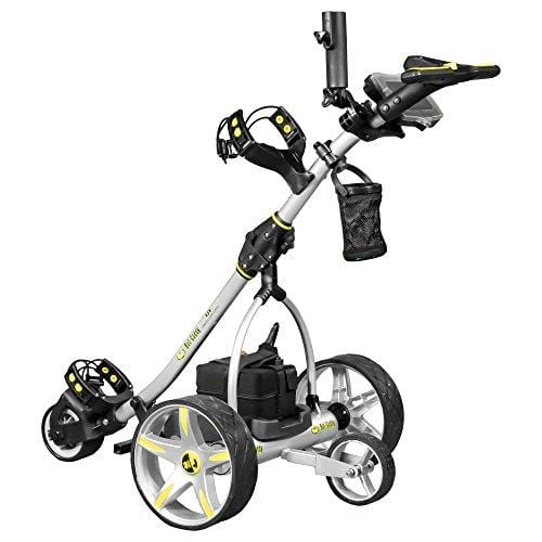 Bat-Caddy X3R Remote Control Cart w/ Free Accessory Kit, Silver, 35Ah SLA