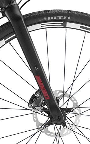 Diamondback Bicycles Haanjo 4 Gravel Adventure Road Bike, Black, 56cm/Large