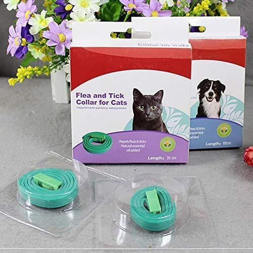 V2AMZ - Pet Natural Essential Oils Flea Tick Prevention Collar for Dogs Convenient to Use