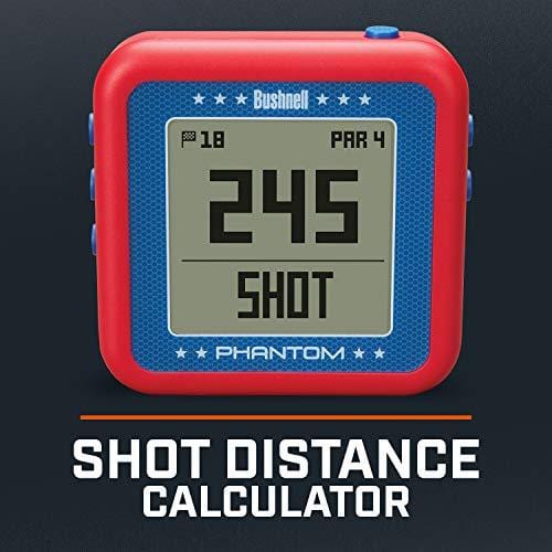 Bushnell Phantom Golf GPS, Red/Blue