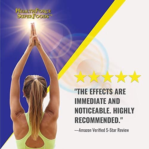 HealthForce SuperFoods Vitamineral Green Powder - 500 Grams - All Natural Green Superfood Complex with Vitamins, Minerals, Amino Acids & Protein - Vegan, Gluten Free - 50 Servings