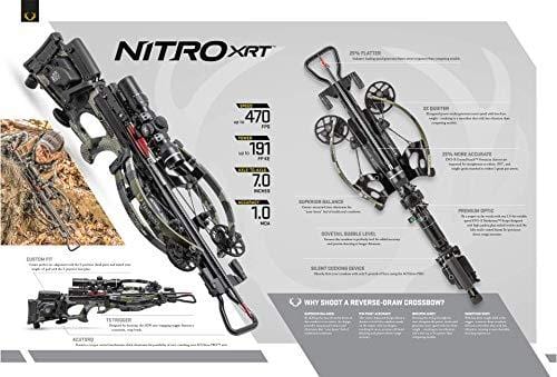 Tenpoint Nitro XRT Crossbow Elite Package, EVO-X Marksman Scope, Sling, STAG Hard Case and ACUdraw PRO Cocking Device | 2019