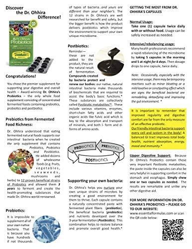 Dr. Ohhira's Probiotics, Original Formula, 60 Caps with Bonus 10 Capsule Travel Pack - 12 Live Strains
