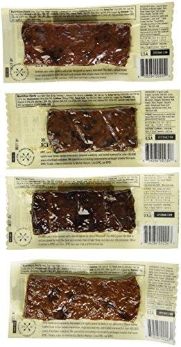 Epic Bar Bison Bacon Sampler - (Pack of 12)- (6 Bison Bacon Cranberry, 2 Beef Habanero Cherry, 2 Lamb Currant Mint, 2 Turkey Almond Cranberry)