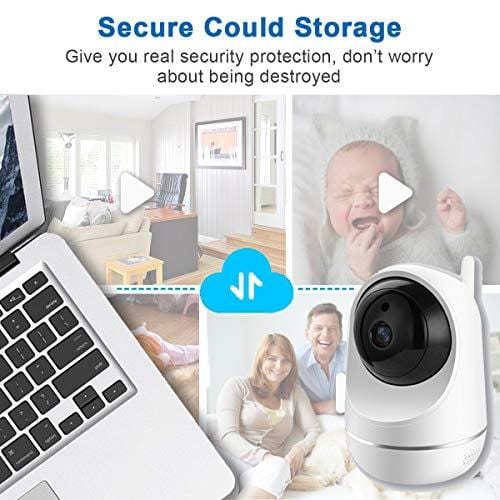 VIDEN WiFi IP Camera 1080P, Security Camera Pet/Dog/Elder/Baby Camera Monitor, with Night Vision/Motion Detection/Two-Way Audio, Works with Android/iOS[New 2019]